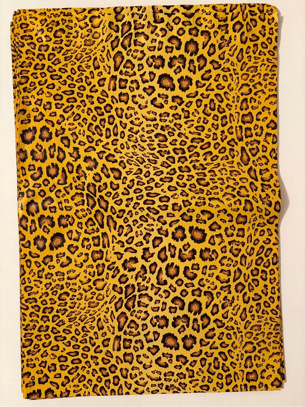 15 Leopard Print 10x13” polymailers